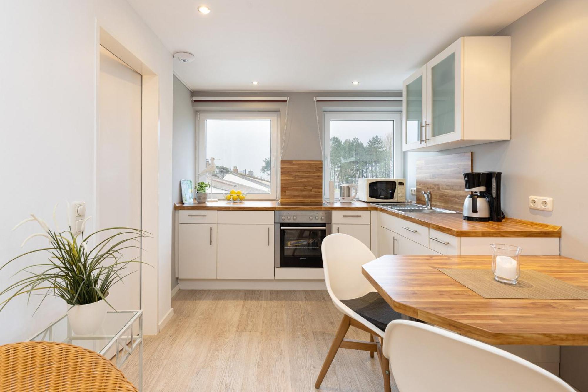 M3 - Apartmenthaus Marienburger Str 4 - Feriendomizil Hollich 格洛米茨 外观 照片